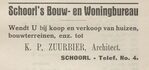 Advertentie
              <br/>
              Alkmaarsche Courant, 1921